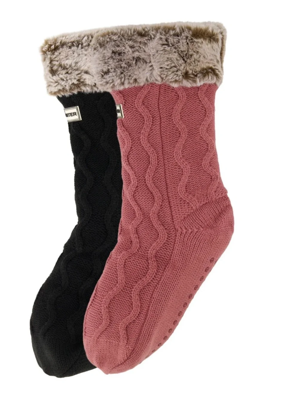 Hunter Sweater Slipper Sock Size 5-9